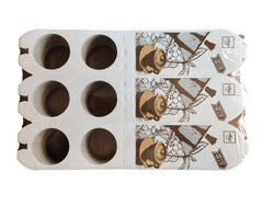 Vassoio Porta Caffè Alcas da Asporto - Stock 175 Pezzi (7x25pz)