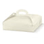 Porta Paste 240mm x 170mm x 60mm Pelle Bianca 20pz – Confezione di scatole eleganti in pelle bianca per conservare le paste.