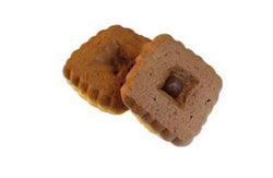 Biscotti Quadretti al Cacao e Nocciola Misterbiscottino 1,5kg