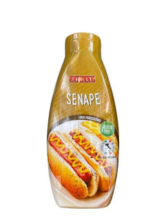 Salsa senape squeeze Top Food 890 g – condimento classico per panini, hot dog e cucina street food

