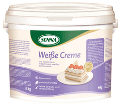 Crema a freddo Senna bianca 6 kg – semilavorato neutro professionale per farciture e mousse