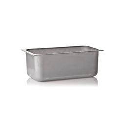 SORBETTIERA PER GELATO GRIGIA COPRENTE 4.8 LITRI 33X16.5X12H CM