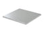 SOTTOTORTA 35CM X 35CM QUADRATO POLISTIROLO ARGENTO