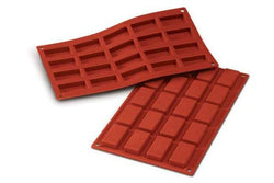 Stampo Silicone 20 Cavità Mini Financier Martellato - 49x26mm