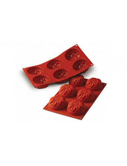 STAMPO IN SILICONE DA 6 MONOGIRASOLE 70MM ALTEZZA 40MM