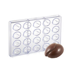 Stampo Praline in Policarbonato Martellato - Ovali ad Incastro