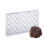 STAMPO CIOCCOLATO POLICARBONATO PRALINE FORMA QUADRIFOGLIO