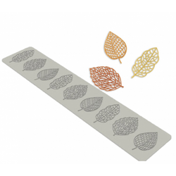 STAMPO SILICONE GARDEN MAT LEAVES 400X80MM