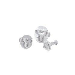 Kit 3 Tagliapasta a Stantuffo Agrifoglio Martellato - Cake Design