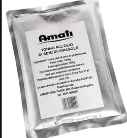 Tonno in Olio di Girasole Amati - Busta Professionale HoReCa 1kg