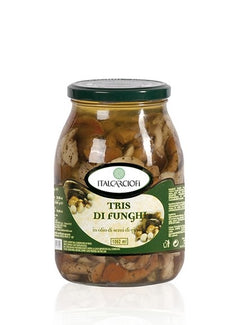 Tris di Funghi in Olio Italcarciofi 1700ml - Formato Gastronomia