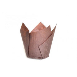 Artigiancarta Pirottini Tulip Marroni 50x80 mm - 200 pz - Per Muffin e Cupcake