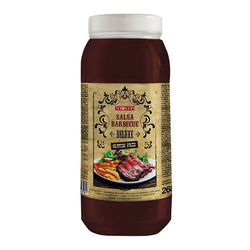 Salsa Barbecue Top Food 2.650g, densa e affumicata, ideale per marinature, grigliate e panini, perfetta per BBQ americani e cucina gourmet