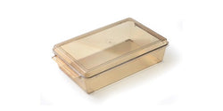Kit Vassoio Tiramisù con Coperchio Alcas Misura 2 Fumè 1560cc (25pz)