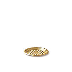 VASSOIO Ø 9.5 TONDO GOLDEN AGE ORO 100PZ