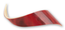 Decorazioni Virgole in Cioccolato Rosso Floreal (Box 69 Pezzi)
