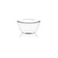 ZUCCOTTO TRASPARENTE CON COPERCHIO 500g 7,1H CM Ø13,5 25 PZ