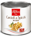 Robo, Carciofi a spicchi, 2400g, Latta, Sottolio, Horeca, Pizzeria, Ristorazione, Contorni professionali, Fooditalyworld.