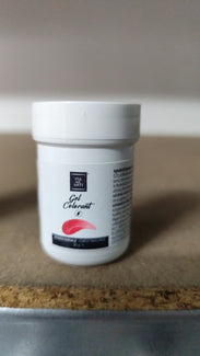 Colorante Alimentare Polvere Perlato Rosso 25g Solchim - Effetto Brillante Superficiale