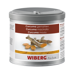 Curcuma Macinata 280g – Curcuma macinata, ideale per aromatizzare piatti salati e dolci con un tocco di spezia esotica.