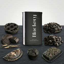 Sacco Farina Blackery Forte Molino Dallagiovanna 10kg miscela nera al cacao per pizza pasta e lievitati.