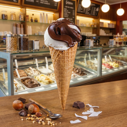 Cioccolatina Classica Veggie PreGel 3kg confezione professionale vegetale