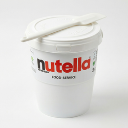 Nutella Ferrero 3 kg – crema alle nocciole in secchiello per uso professionale in pasticcerie e forni