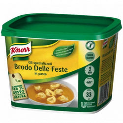 Confezione di brodo in pasta delle Feste Knorr da 1 kg