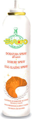 Bomboletta spray Misto Doratura Eurovo da 300g per doratura professionale di prodotti da forno su sfondo neutro