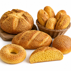 Pain Maïs Guerra mix professionale per pane al mais, panini gourmet, grissini e cracker artigianali