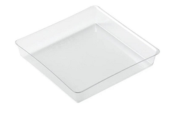 Pirottino quadrato trasparente 4,6 cm – confezione da 200 pezzi per finger food, dolci mono­porzione e pasticceria professionale


