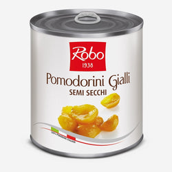 POMODORINI GIALLI SEMISECCHI 750 GR LATTA ROBO