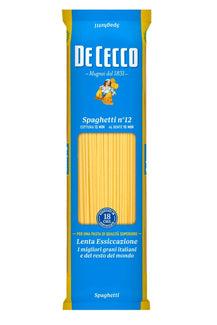 PASTA SPAGHETTI DE CECCO 1KG X 12 PZ