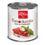 Latta di Pomodoretta Robo da 800g, sugo di pomodoro pronto professionale su sfondo neutro pulito