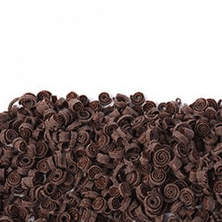 Riccioli di cioccolato fondente nero Blossom Modecor per decorazione dolci