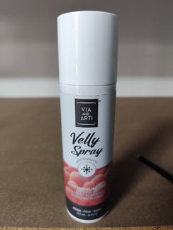 Bomboletta spray colorante velvet velly rosa Solchim 250ml effetto velluto torte e mousse pasticceria